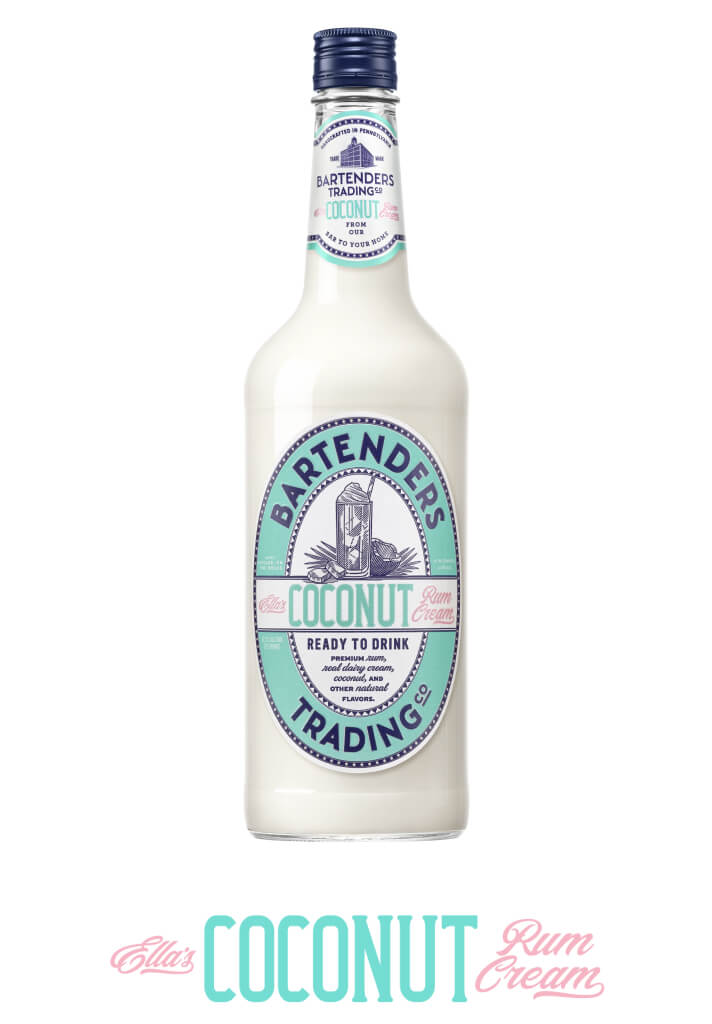 Bartenders Ella's Coconut Rum Cream