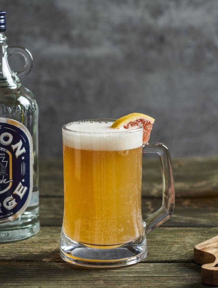 A mug of Union Forge vodka cocktail