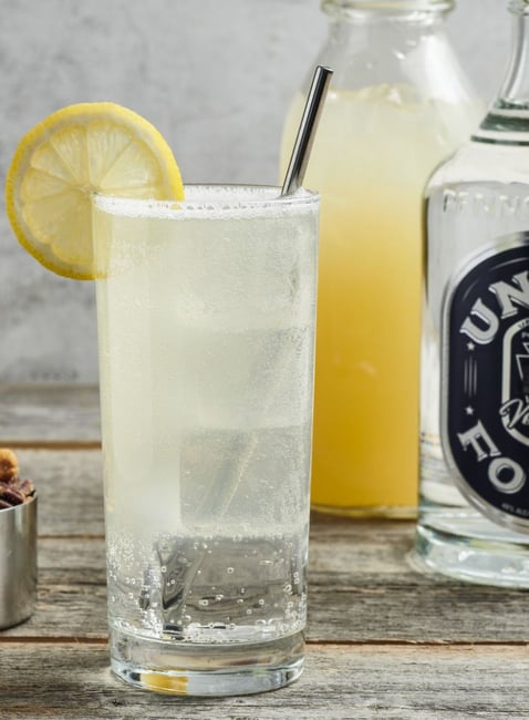 A glass of Union Forge vodka cocktail