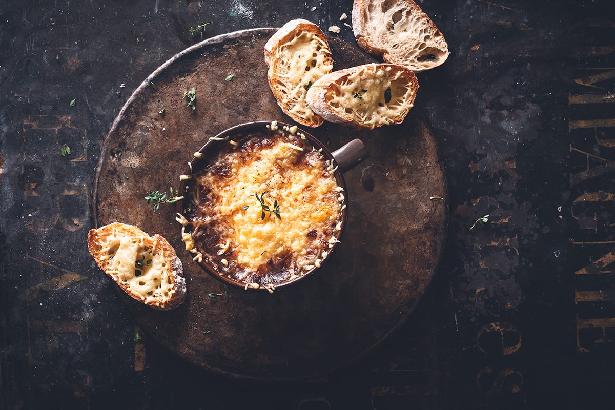 Mobile Classic French Onion Soup